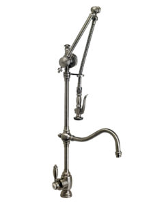 Traditional Gantry Pull Down Faucet - Hook Spout