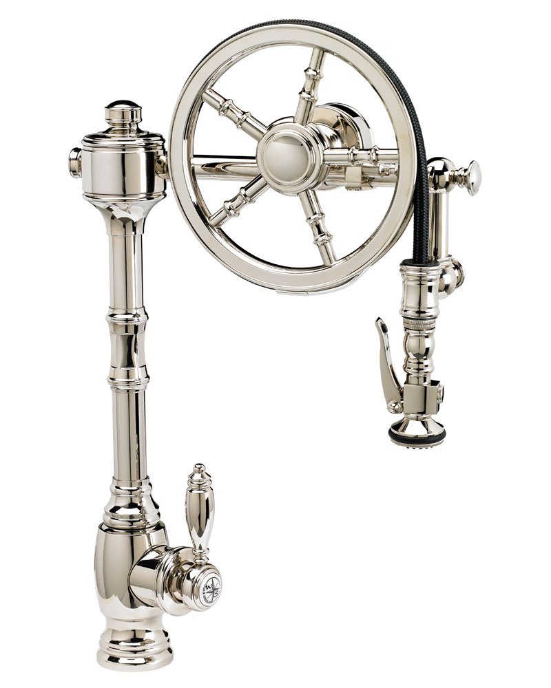 The Wheel Pull Down Kitchen Faucet