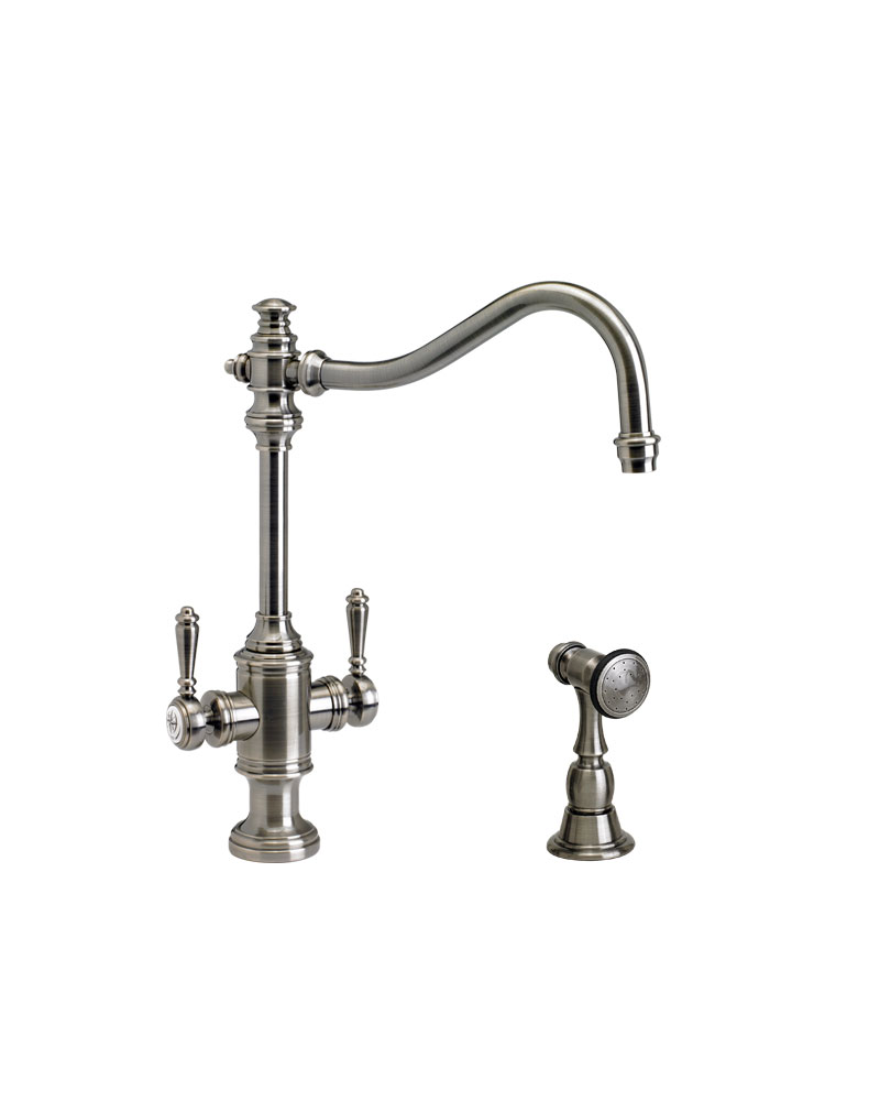 Waterstone Annapolis Two Handle Kitchen Faucet w/ Side Spray
