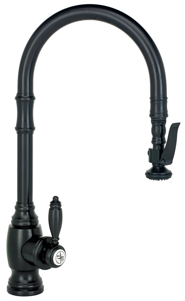 Waterstone Pulldown Faucet - Black Oil Rubbed Bronze