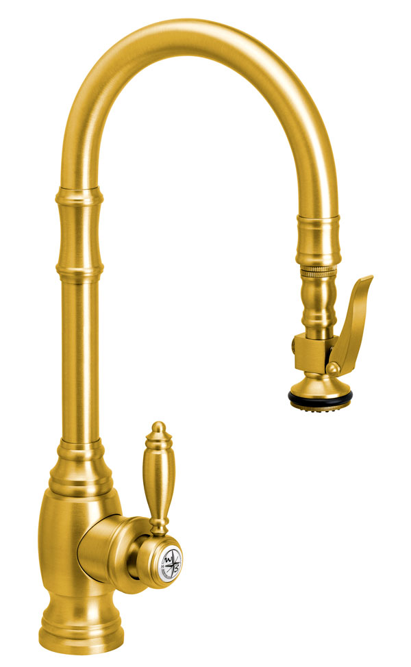 Waterstone Pulldown Faucet - Satin Gold