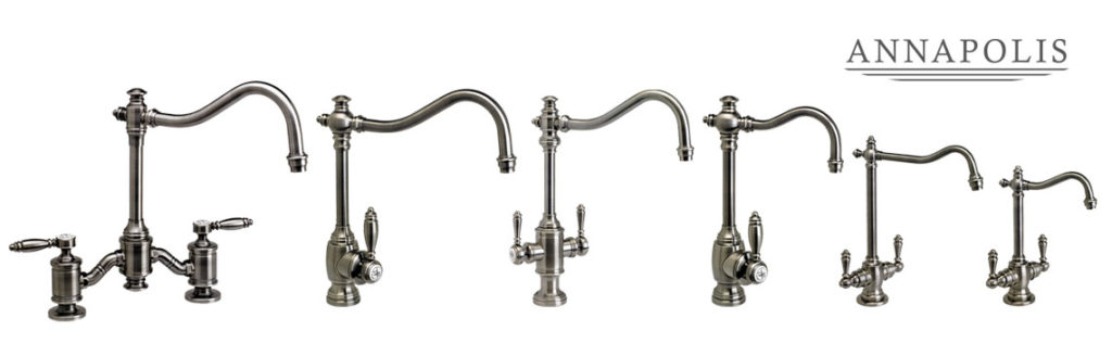 Waterstone Annapolis Kitchen Faucet Suite Traditional Kitchen Faucets   Annapolis Suite Big2 1024x316 