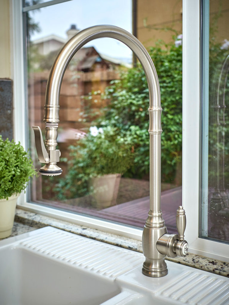 Traditional Extended Reach PLP Pulldown Faucet 5500 Waterstone