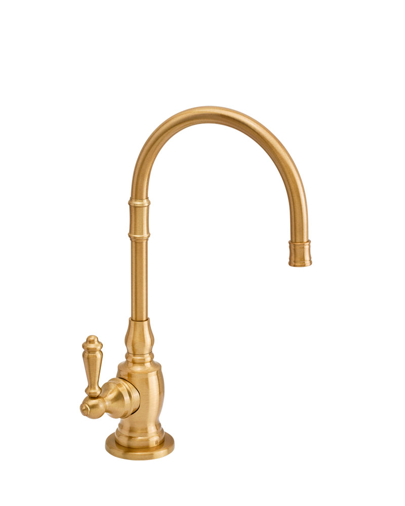 Waterstone 1250H-VB Hampton Cold Only with Single Cross Handle Filtration Faucet Venetian Bronze