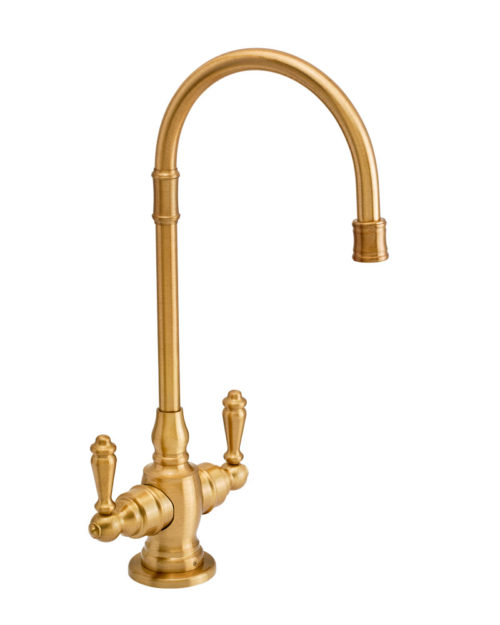 Waterstone Pembroke Traditional Bar Faucet Lever Handles 1502