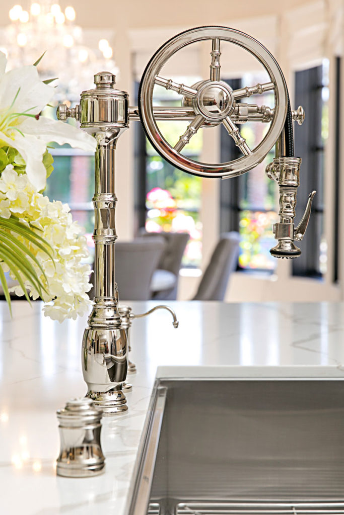 Waterstone High End Luxury Kitchen Faucets Made In The USA   Waterstone Wheel Pulldown Faucet 4 