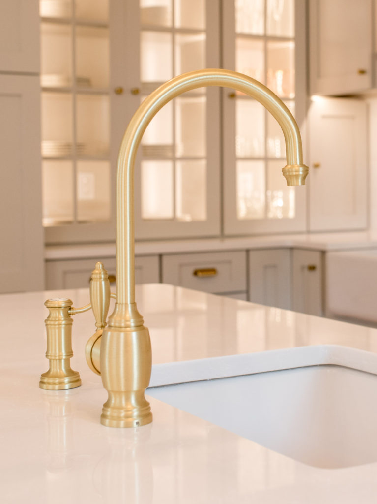 Waterstone Hampton Kitchen Faucet 4300 - Satin Brass
