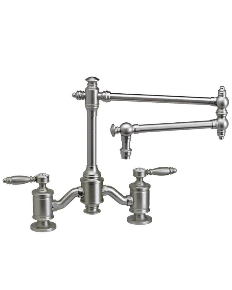 Waterstone Bridge Faucets Traditional And Contemporary Kitchen Faucets   6100 18 Waterstone Towson Bridge Faucet 768x960 