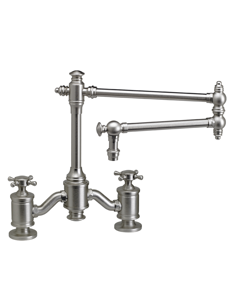 Waterstone Towson Bridge Faucet 18 Articulated Spout 6150 18