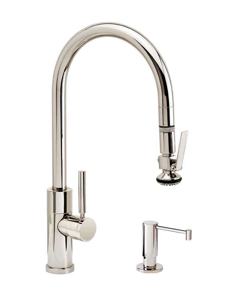 Waterstone Modern PLP Pulldown Faucet 2pc Suite 9850-2