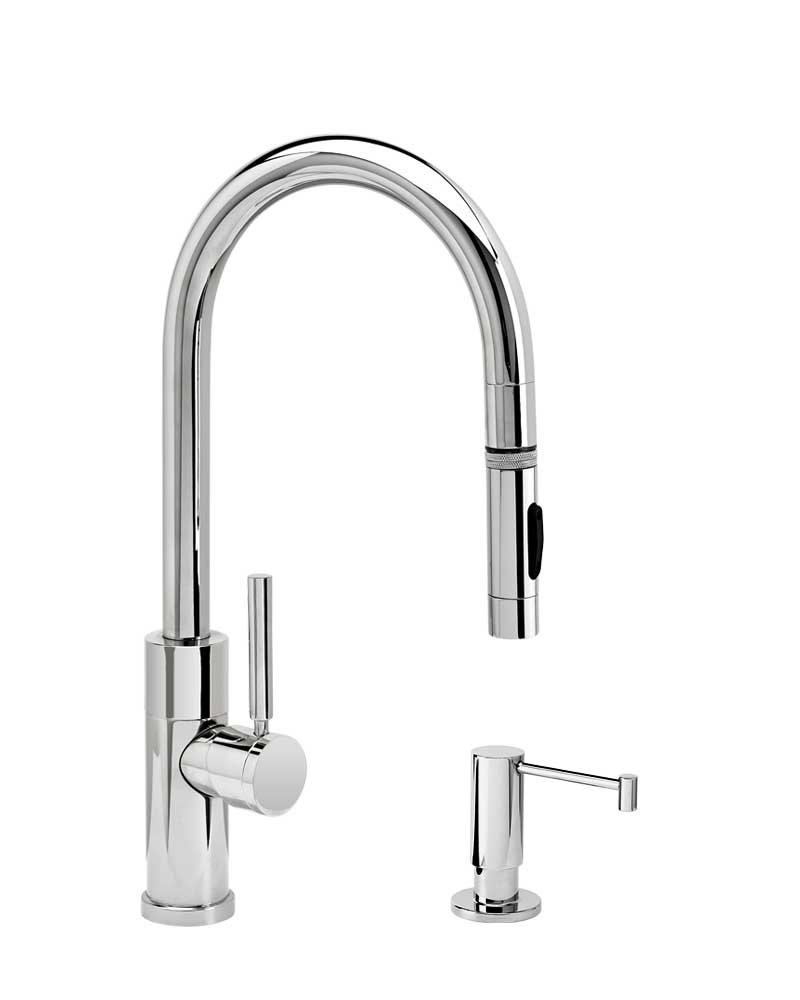 Waterstone Modern Prep Size PLP Pulldown Faucet -2pc-suite - 9950-2