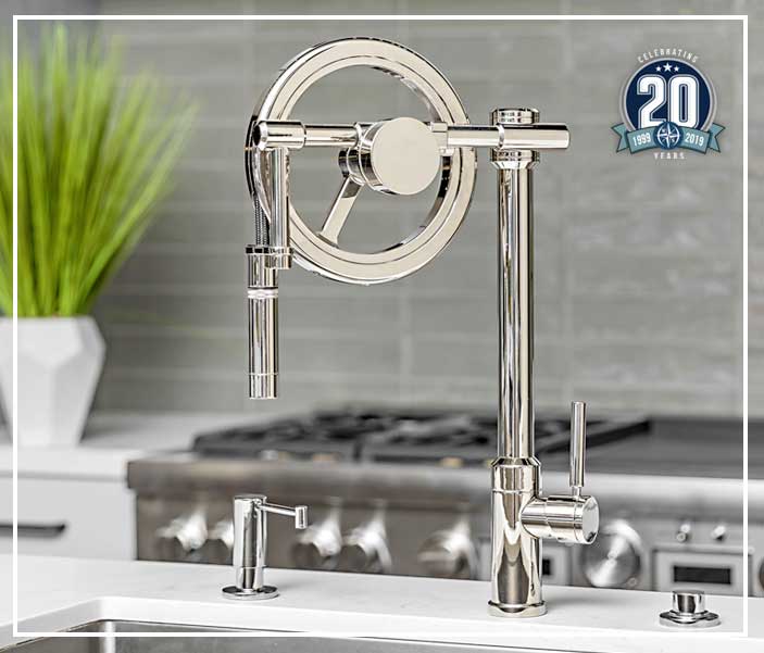 WATERSTONE ENDEAVOR WHEEL FAUCET