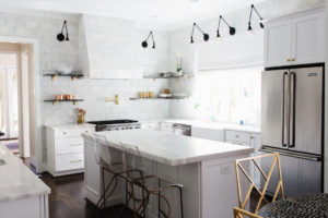 A clean and modern kitchen designed by Jessica Conner.