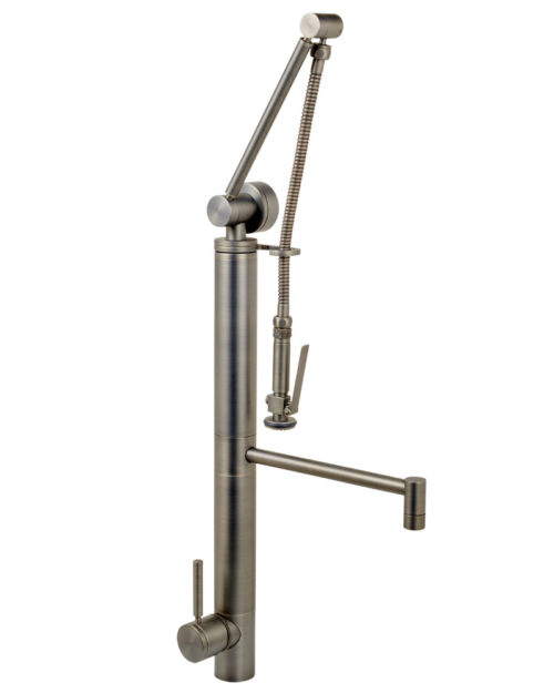 Waterstone straight spout Gantry Pulldown faucet