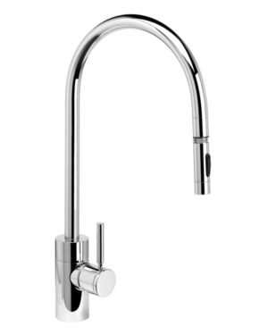 Waterstone Contemporary Extended Reach PLP Pulldown Faucet - Toggle Sprayer
