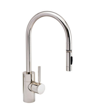 Waterstone Contemporary PLP Pulldown Faucet - Lever Sprayer