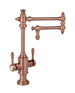 Waterstone Towson Two Handle Kitchen Faucet - 12" Articulated Spout