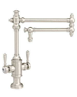 Waterstone Towson Two Handle Kitchen Faucet - 18" Articulated Spout
