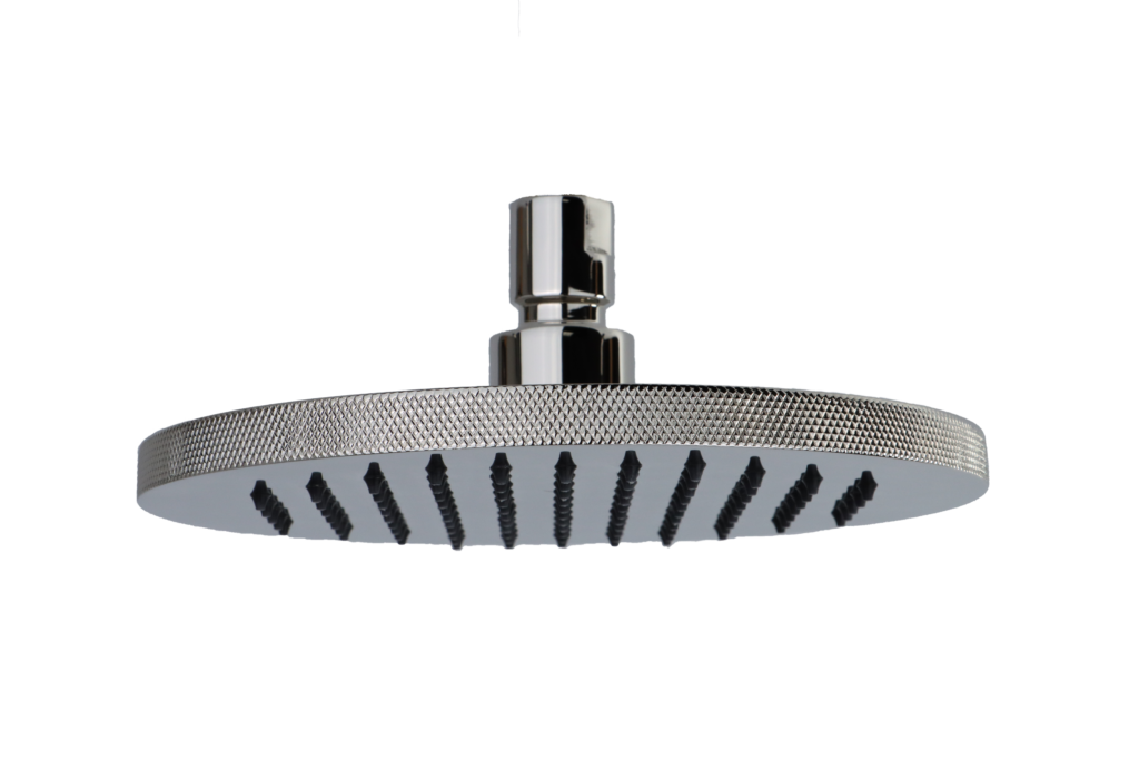 Rainstone 8" Industrial Rain Shower Head Waterstone Luxury Kitchen